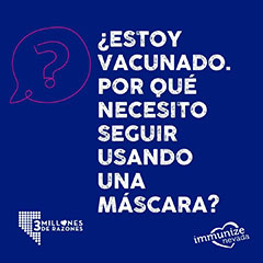 Instagram Sized Graphics about a Common Question in Spanish
